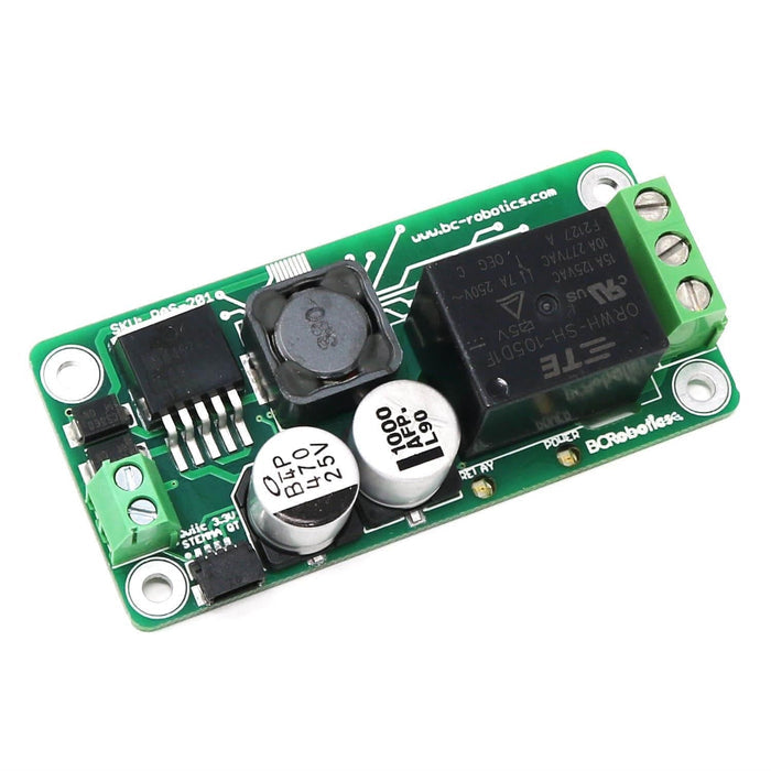 Power + Relay HAT for Raspberry Pi Zero by BCRobotics - The Pi Hut