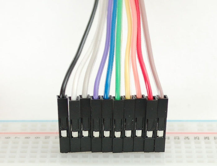 Premium Jumper Wires 40pk (Male/Male) 200mm by ModMyPi - The Pi Hut