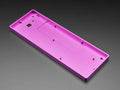 Purple Anodized Aluminum 60% / GH60 Keyboard Shell by The Pi Hut - The Pi Hut