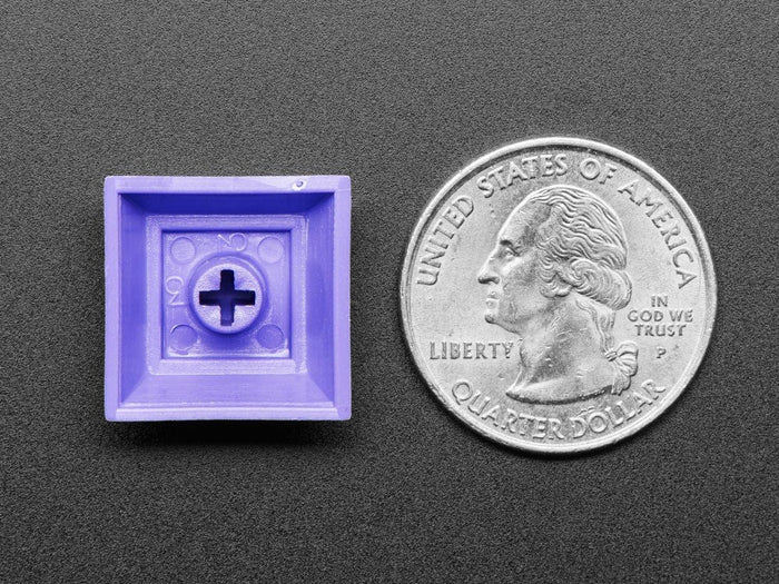 Purple DSA Keycaps for MX Compatible Switches - 10 pack by The Pi Hut - The Pi Hut