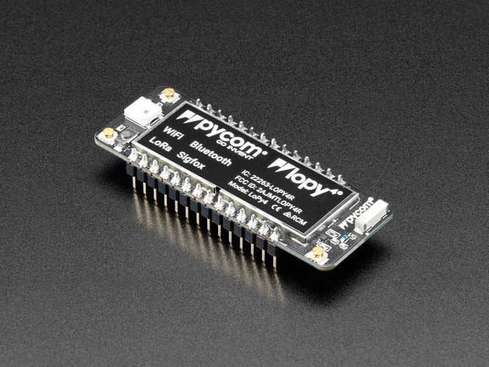 Pycom LoPy4 (WiFi, BLE, LoRa, and Sigfox) [Discontinued] by Pycom - The Pi Hut