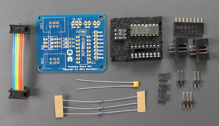 Quick2Wire RPi PCF8591 Analogue Board [Discontinued] by ModMyPi - The Pi Hut