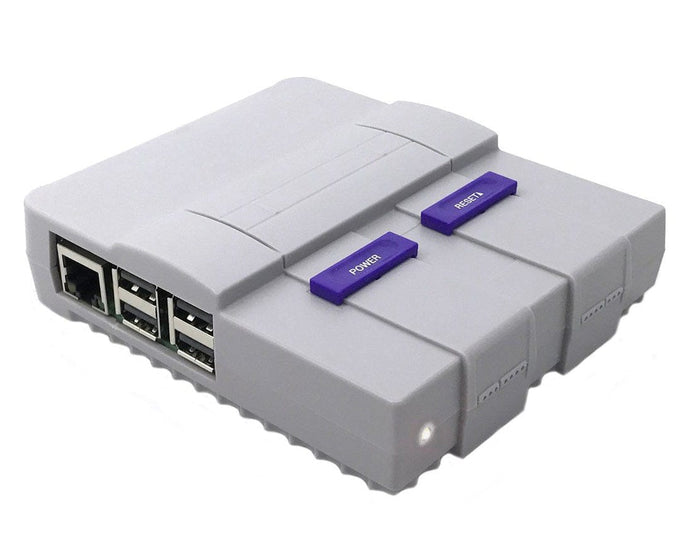Raspberry Pi 3 "SNES" Case with Cooling Fan by ModMyPi - The Pi Hut