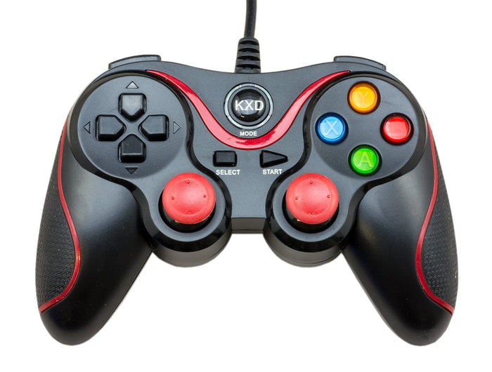 Raspberry Pi Compatible USB Gamepad (Red) [Discontinued] by ModMyPi - The Pi Hut