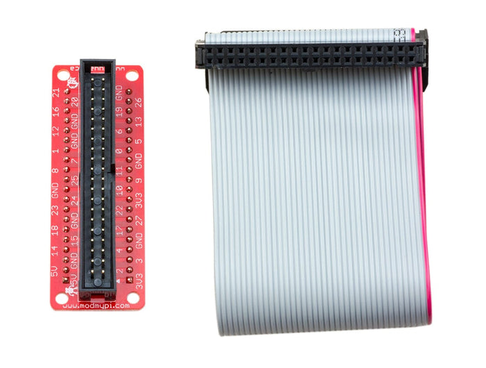 Raspberry Pi GPIO Breadboard Breakout Basic [Discontinued] by ModMyPi - The Pi Hut