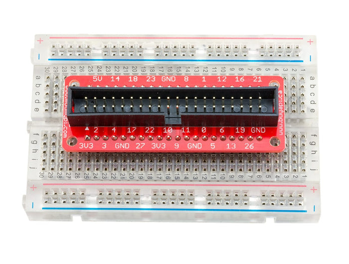 Raspberry Pi GPIO Breadboard Breakout Basic [Discontinued] by ModMyPi - The Pi Hut