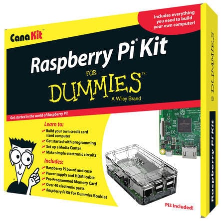 Raspberry Pi Kit for Dummies [Discontinued] by CanaKit - The Pi Hut