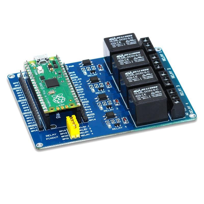 Raspberry Pi Pico Relay Board by SBC - The Pi Hut