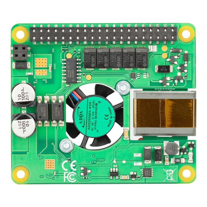 Raspberry Pi PoE+ HAT by Raspberry Pi - The Pi Hut