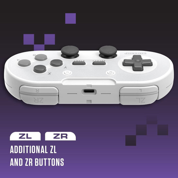 Retro-Bit Legacy16 2.4GHz Wireless Controller - Classic Grey [Discontinued] by Retro-Bit - The Pi Hut