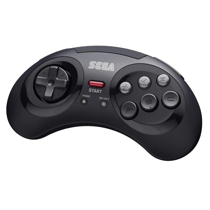 Retro-Bit Official SEGA Mega Drive 8-Button 2.4Ghz Wireless Arcade Pad - Black [Discontinued] by Retro-Bit - The Pi Hut