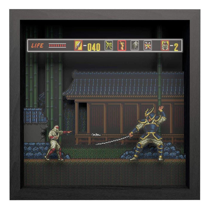 Revenge of Shinobi Pixel Frame (9x9") [Discontinued] by Pixel Frames - The Pi Hut