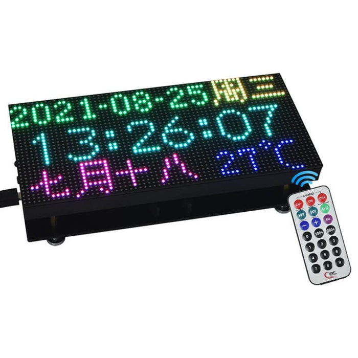 RGB LED Matrix for Raspberry Pi Pico (64x32) by Waveshare - The Pi Hut