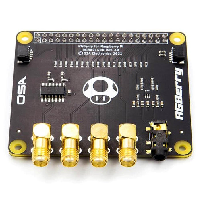 RGBerry SMA - RGB Arcade HAT for Raspberry Pi by OSA - The Pi Hut