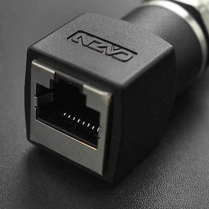 RJ45 Female to M12 4-Pin Female Adapter by DFRobot - The Pi Hut