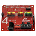 RoboHAT2 Robot Controller for Raspberry Pi by 4tronix - The Pi Hut