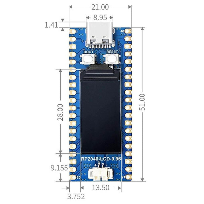 RP2040-LCD by Waveshare - The Pi Hut