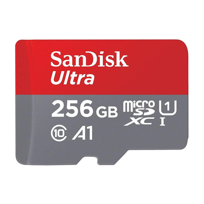 SanDisk Ultra 256GB MicroSD Card (Class 10 A1) [discontinued] by SanDisk - The Pi Hut