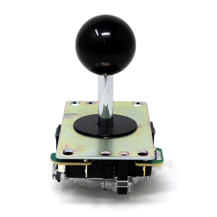Sanwa 8-Way Arcade Joystick + Ball Top (JLF-TP-8YT/LB-35) by Sanwa - The Pi Hut