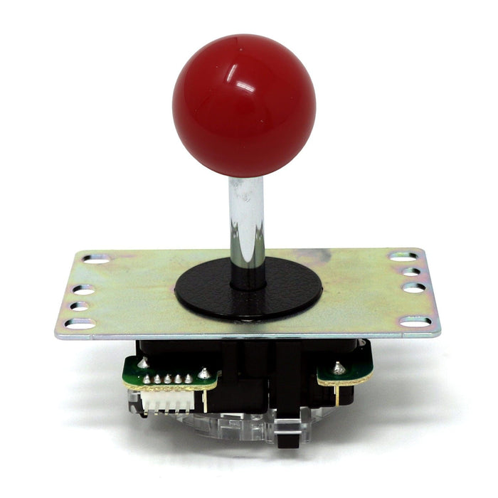 Sanwa 8-Way Arcade Joystick + Ball Top (JLF-TP-8YT/LB-35) by Sanwa - The Pi Hut