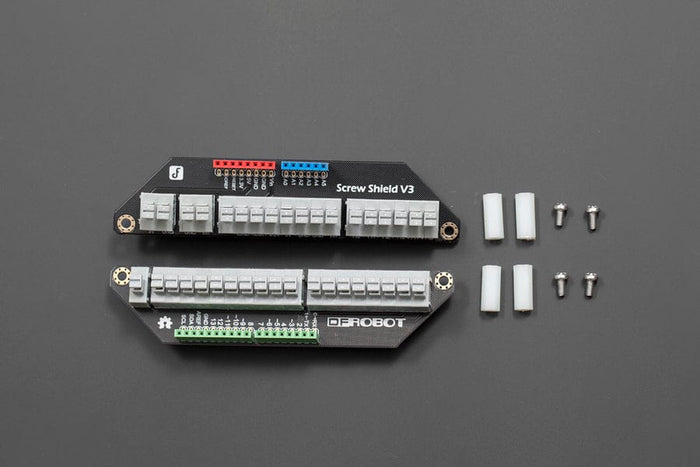 Screwless Terminal Shield For Arduino by DFRobot - The Pi Hut