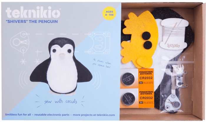 Shivers the Penguin [Discontinued] by Teknikio - The Pi Hut