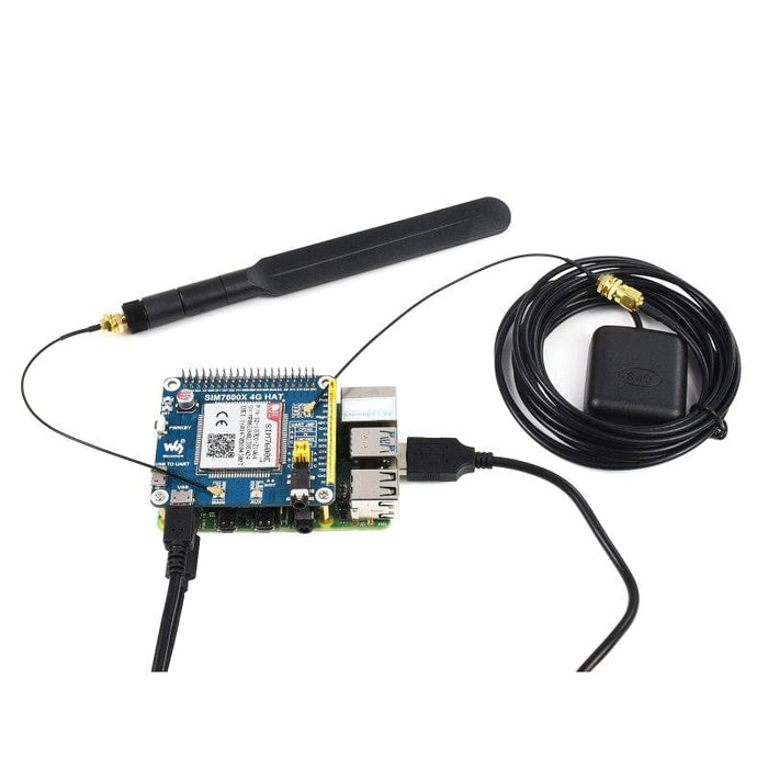 SIM7600E-H 4G HAT for Raspberry Pi (LTE Cat-4) by Waveshare - The Pi Hut