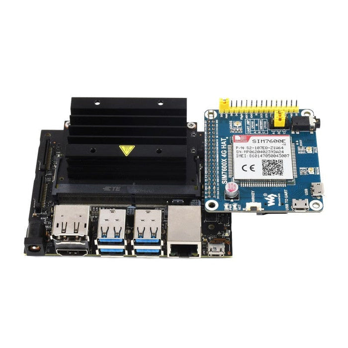SIM7600E-H 4G HAT for Raspberry Pi (LTE Cat-4) by Waveshare - The Pi Hut