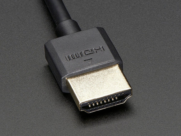 Slim HDMI Cable - 450mm / 1.5 feet long [Discontinued] by The Pi Hut - The Pi Hut