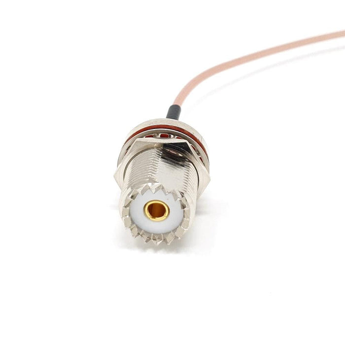 SMA to UHF SO239 Pigtail Cable 20cm by The Pi Hut - The Pi Hut