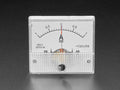Small -1 Amp to +1 Amp DC Current Analog Panel Meter by The Pi Hut - The Pi Hut