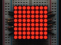 Small 1.2" 8x8 Ultra Bright Red LED Matrix (KWM-30881CVB) by The Pi Hut - The Pi Hut