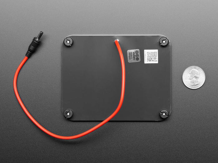 Small 6V 1W Solar Panel - Silver by Voltaic Systems - The Pi Hut