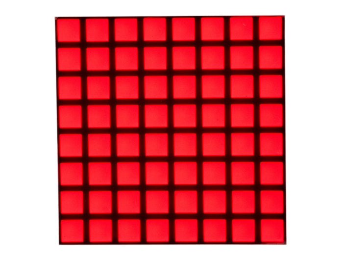Small 8x8 Dot Matrix Ultra Bright - Red by ModMyPi - The Pi Hut