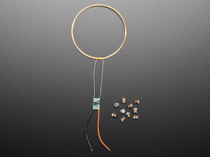 Small Inductive Coil and 10 Wireless LED Kit - 5V by The Pi Hut - The Pi Hut