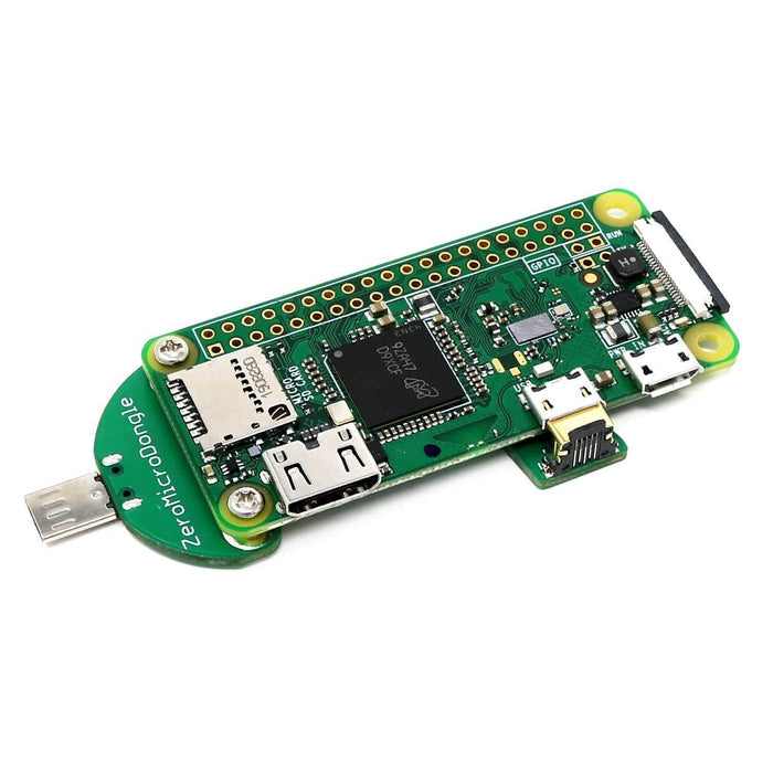 Solderless Micro-USB Zero Dongle for Raspberry Pi Zero by 8086 - The Pi Hut