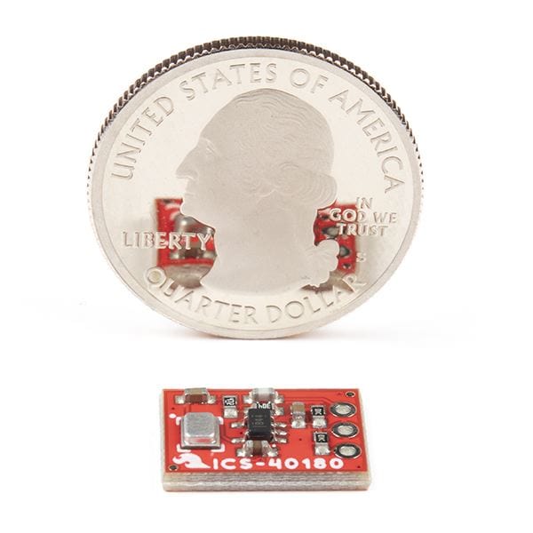 SparkFun Analog MEMS Microphone Breakout - ICS-40180 [Discontinued] by Sparkfun - The Pi Hut