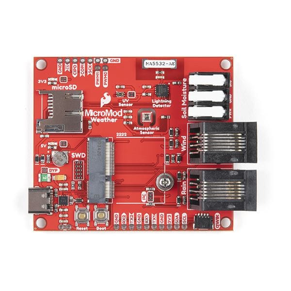 SparkFun MicroMod Weather Carrier Board [discontinued] by Sparkfun - The Pi Hut