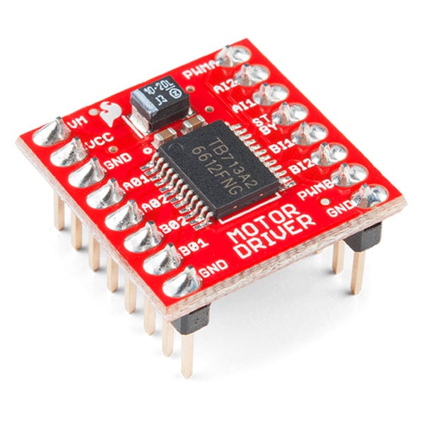 SparkFun Motor Driver - Dual TB6612FNG (with Headers) by Sparkfun - The Pi Hut
