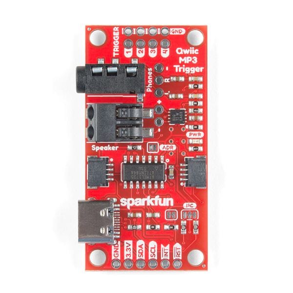 SparkFun Qwiic MP3 Trigger [Discontinued] by Sparkfun - The Pi Hut