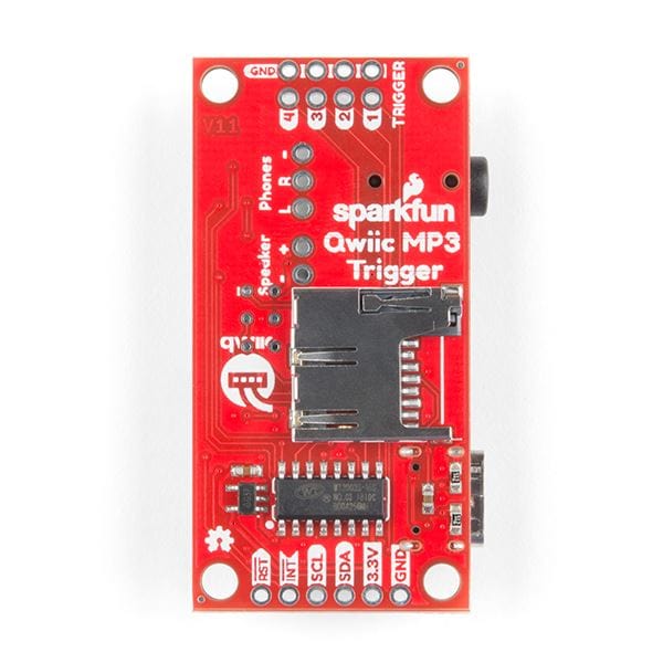 SparkFun Qwiic MP3 Trigger [Discontinued] by Sparkfun - The Pi Hut
