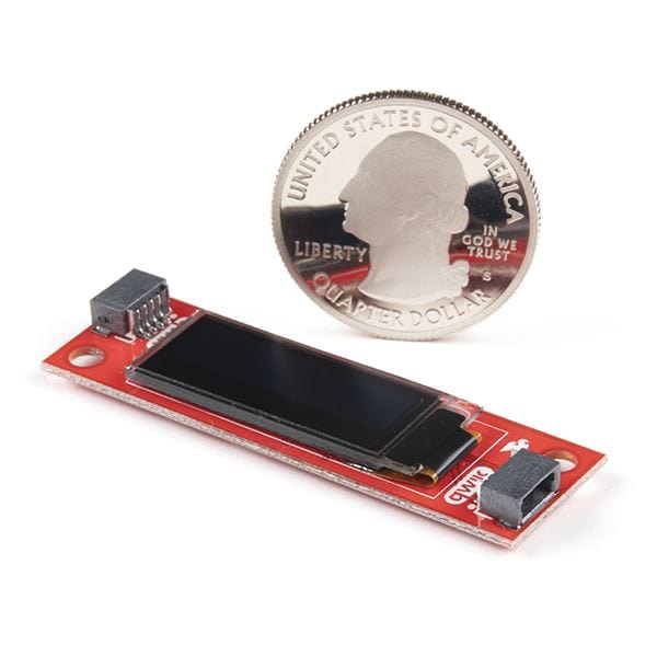 SparkFun Qwiic OLED Display (0.91" / 128x32) [discontinued] by Sparkfun - The Pi Hut
