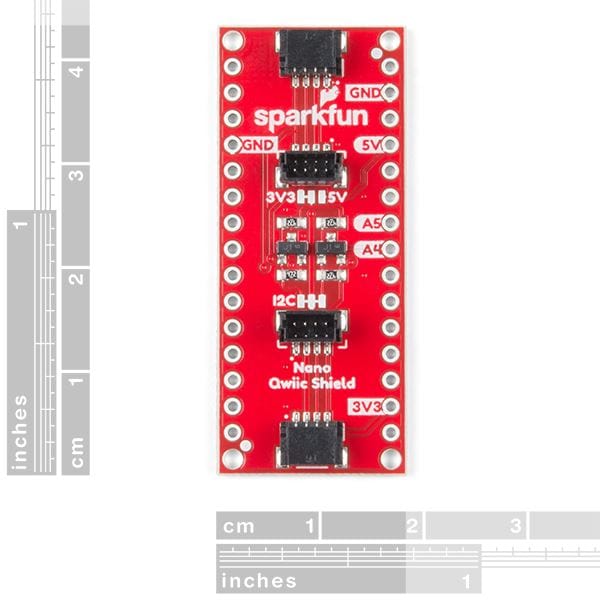 SparkFun Qwiic Shield for Arduino Nano by Sparkfun - The Pi Hut