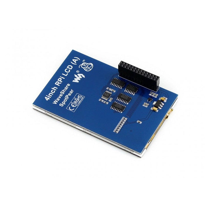 SPI 4" 480x320 (IPS) Touch Screen (GPIO) by Waveshare - The Pi Hut