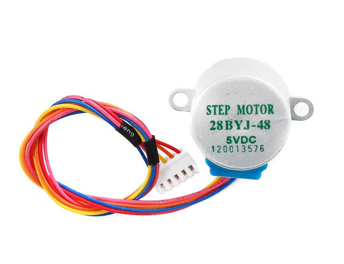 Stepper Motor - Small Reduction 5-Wire (512 Step) [discontinued] by ModMyPi - The Pi Hut