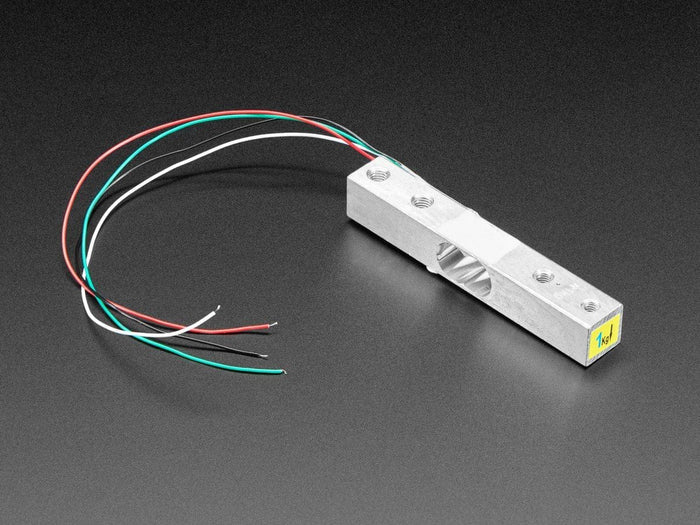 Strain Gauge Load Cell - 4 Wires - 1Kg by The Pi Hut - The Pi Hut