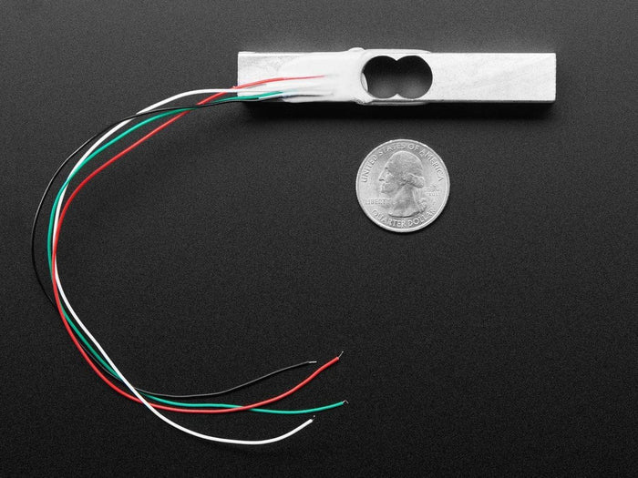 Strain Gauge Load Cell - 4 Wires - 1Kg by The Pi Hut - The Pi Hut