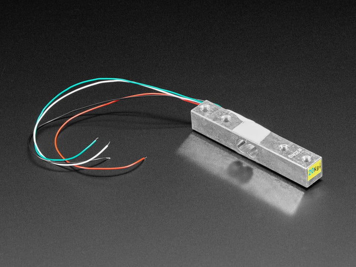 Strain Gauge Load Cell - 4 Wires - 20Kg by The Pi Hut - The Pi Hut