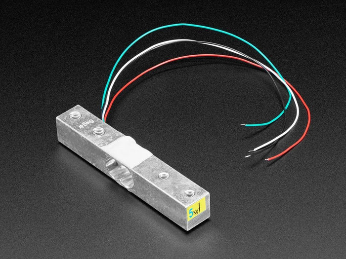 Strain Gauge Load Cell - 4 Wires - 5Kg by The Pi Hut - The Pi Hut