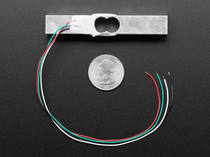 Strain Gauge Load Cell - 4 Wires - 5Kg by The Pi Hut - The Pi Hut